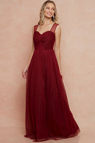 Clementine Dress in Burgundy