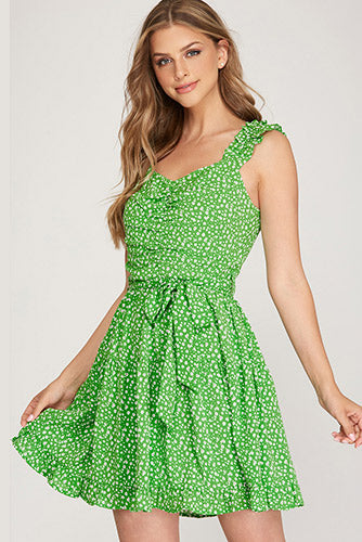 Daisy Bell Dress in Green