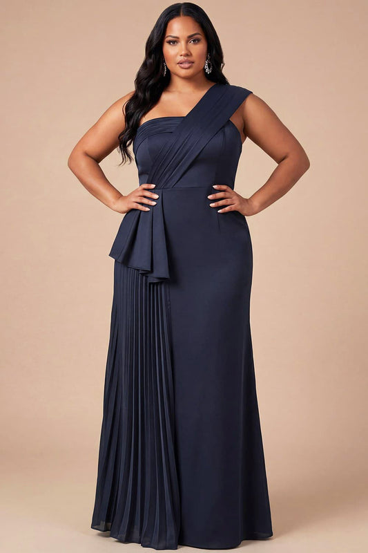 PRE-ORDER: Eleanor Dress in Navy - PLUS