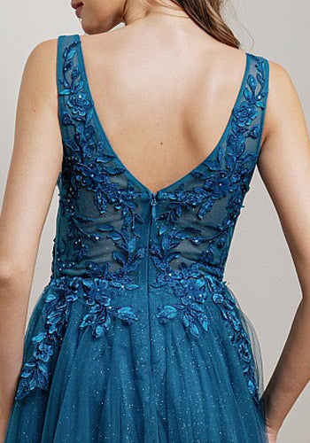 Donatella Dress in Teal