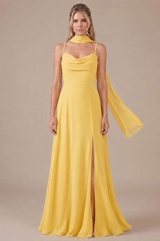 Lyndsay Dress in Yellow