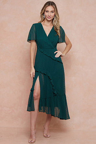 Janelle Dress in Green