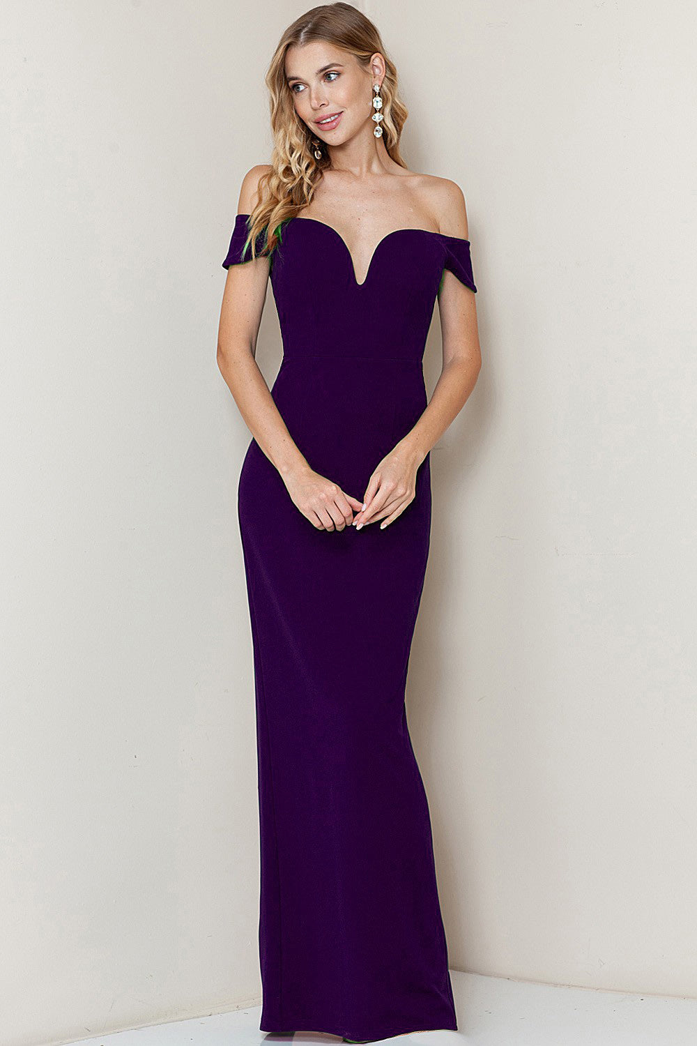 PRE-ORDER:  Diana Dress in Deep Plum