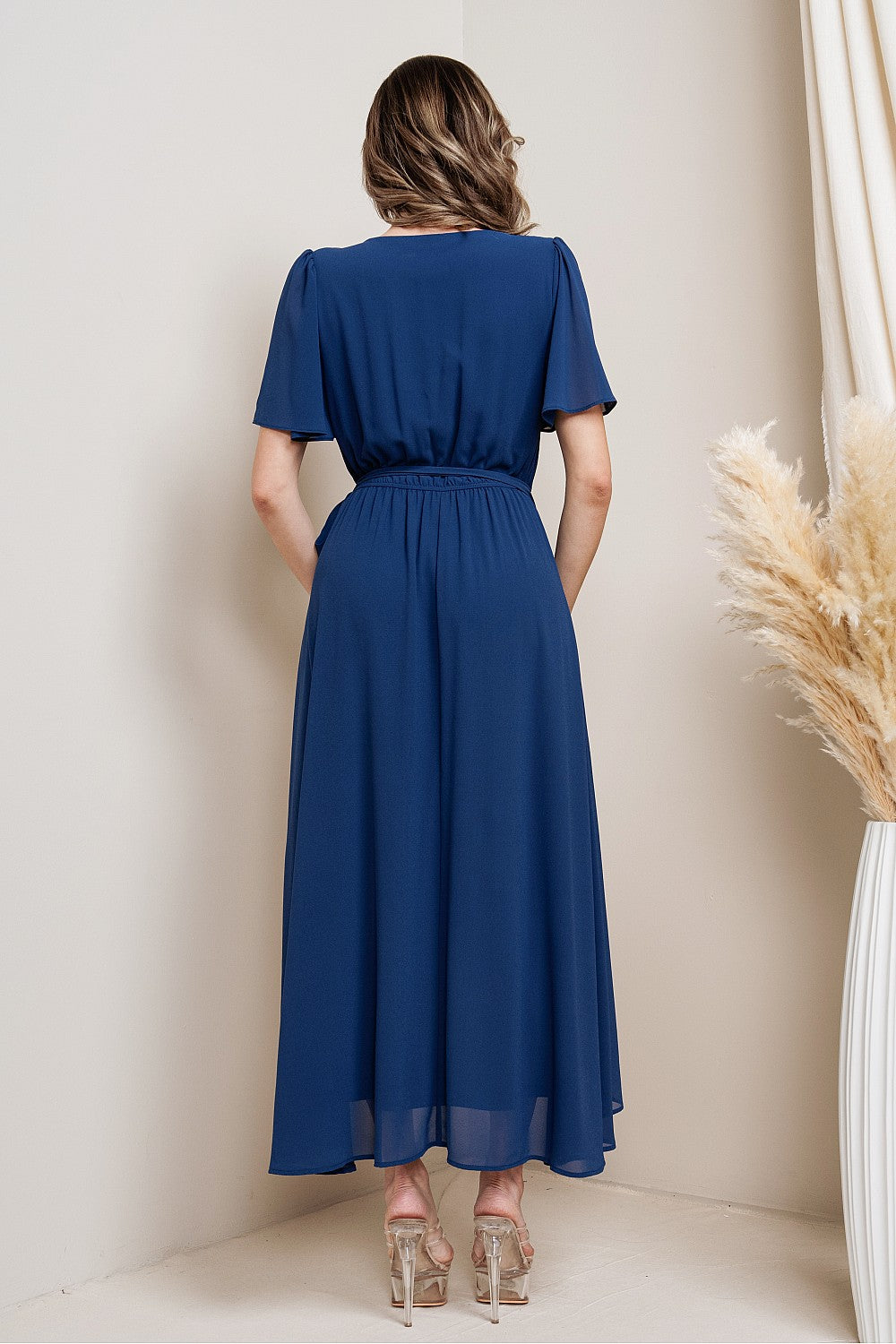 Amanda Dress in Parisian Blue