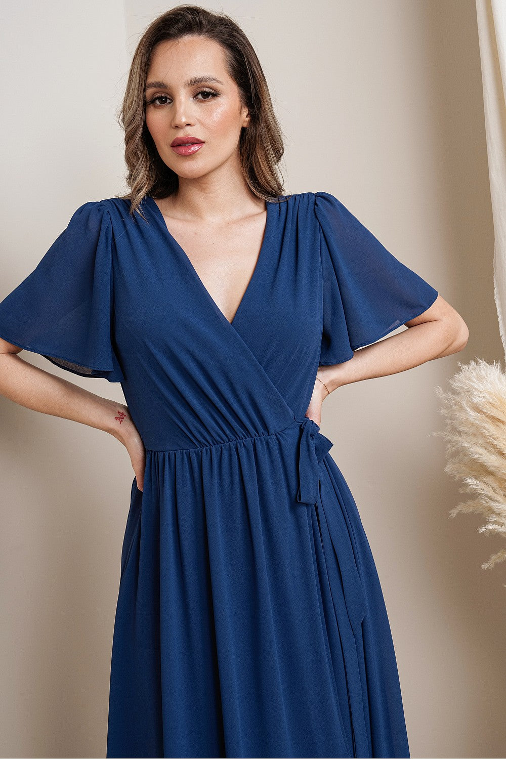 Amanda Dress in Parisian Blue