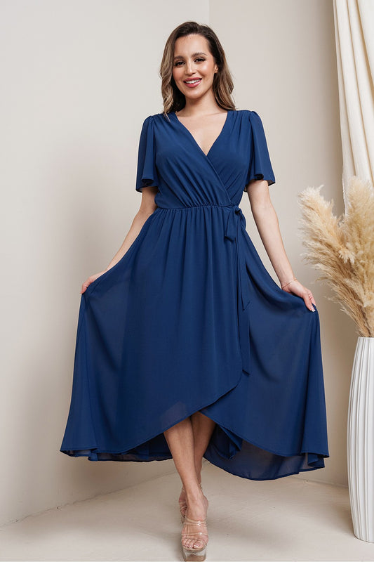 Amanda Dress in Parisian Blue