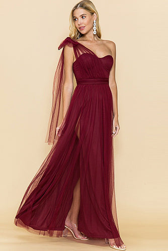 Nefertiti Dress in Burgundy