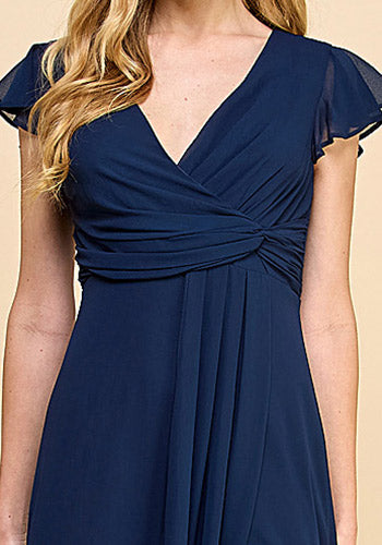 Harper Dress in Navy