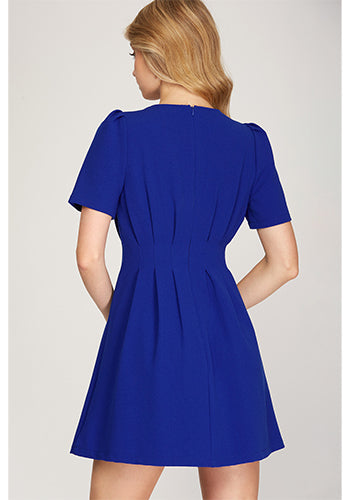 Have We Met Dress in Blue