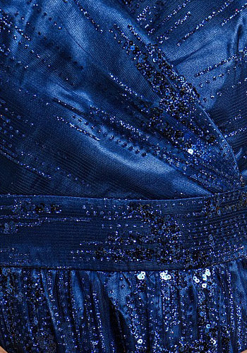 Beyond The Galaxy Dress in Sapphire