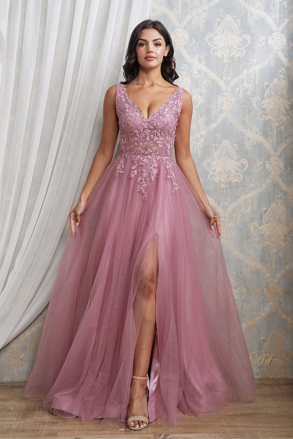 Donatella Dress in Rose