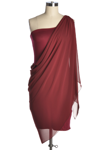 Sheer Pleasure Dress in Burgundy - $49.95 : Women's Vintage-Style ...