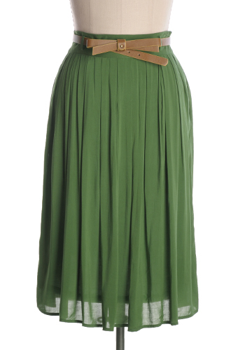 Charming Bistro Skirt in Green - $52.95 : Women's Vintage-Style Dresses ...