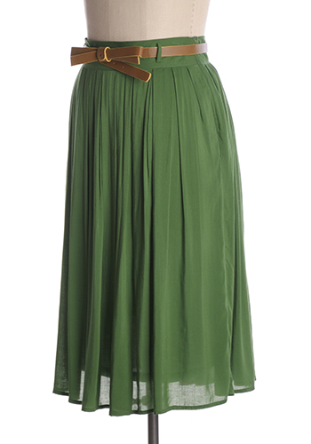 Charming Bistro Skirt in Green - $52.95 : Women's Vintage-Style Dresses ...
