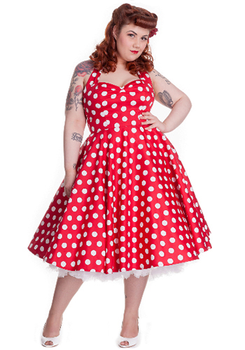 Ice Cream Parlour Dress in Red - $76.46 : Women's Vintage-Style Dresses ...
