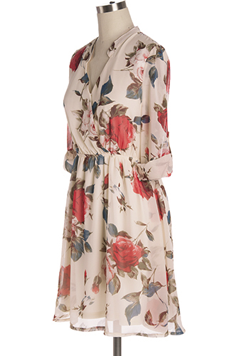 Daily Picked Bouquet Dress in Blush - $49.95 : Women's Vintage-Style ...