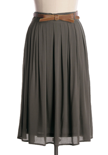 Charming Bistro Skirt in Espresso - $54.95 : Women's Vintage-Style ...