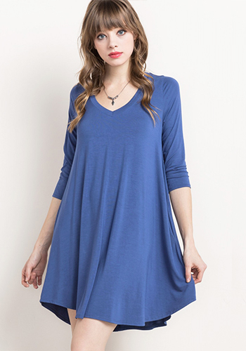 Camp Ground Tunic/Dress in Blue - $31.17 : Women's Vintage-Style ...