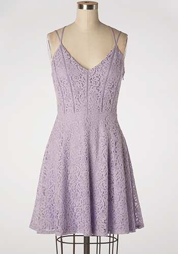 Audition Call Dress  in Lilac 56 66 Women s Vintage 