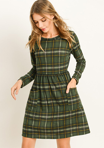 The Glasgow Dress in Green - 33.00 : Women's Vintage-Style Dresses ...