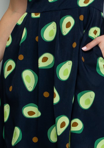 Avocado Is Extra Dress - Click Image to Close
