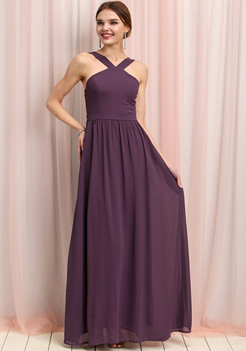 purple maxi dress canada