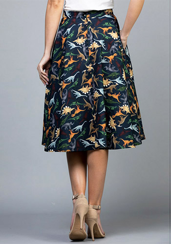 Dino Museum Skirt - 41.60 : Women's Vintage-Style Dresses ...