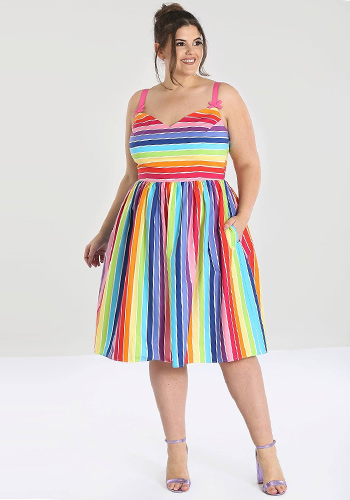 Over the Rainbow Dress - 94.00 : Women's Vintage-Style Dresses ...