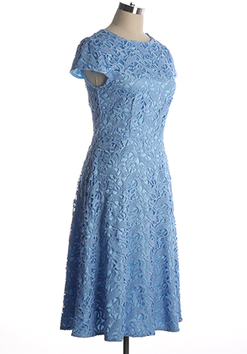 LAST PIECE-Blue Lace Agate Dress - $85.77 : Women's Vintage-Style ...