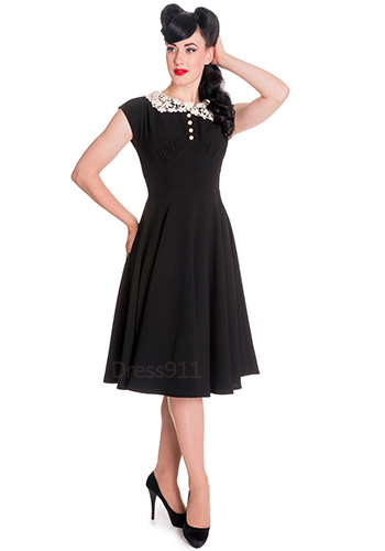 Simple Song Dress in Black - $62.00 : Women's Vintage-Style Dresses ...