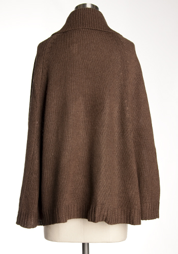 Capetown Poncho in Brown - $15.74 : Women's Vintage-Style Dresses ...