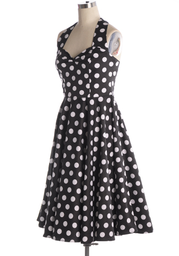 Ice Cream Parlour Dress in Black - $76.46 : Women's Vintage-Style ...