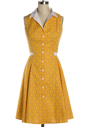 Betty Lou Honey Dress - $53.97 : Women's Vintage-Style Dresses ...