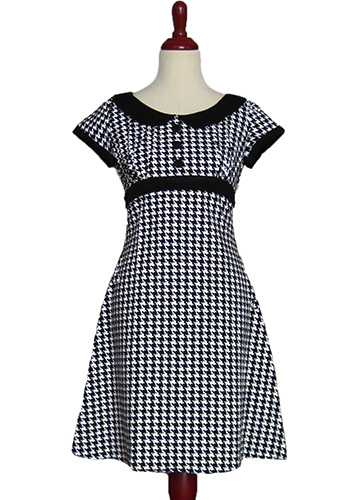 Houndstooth Dress - $89.95 : Women's Vintage-Style Dresses ...