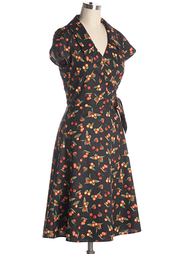 Diane Wrap Dress in Cherry - Exclusive & Limited! - $47.00 : Women's ...