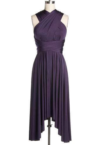 It's Magical Convertible Dress in Eggplant - $50.96 : Women's Vintage ...