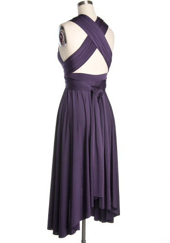 It's Magical Convertible Dress in Eggplant - $50.96 : Women's Vintage ...