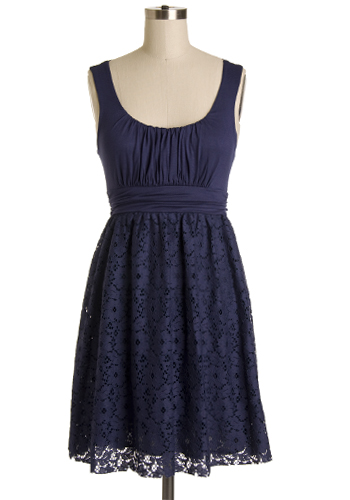 It's Swell Dress in Dark Blue 2012 - $49.95 : Women's Vintage-Style ...