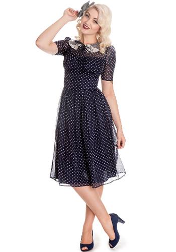 British Customs Dress in Navy - $47.42 : Women's Vintage-Style Dresses ...