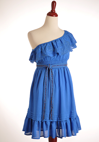 Merry-Go-Round Dress in Blue - $12.49 : Women's Vintage-Style Dresses ...