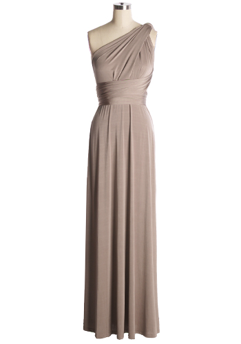 Wonder of the Night Convertible Dress in Champagne - $31.39 : Women's ...