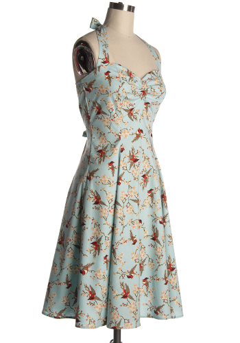 Old-Sweetie Dress in Robin - $94.95 : Women's Vintage-Style Dresses ...