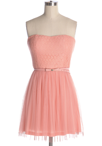 Fairy Tale Dreams Dress in Coral - $20.23 : Women's Vintage-Style ...