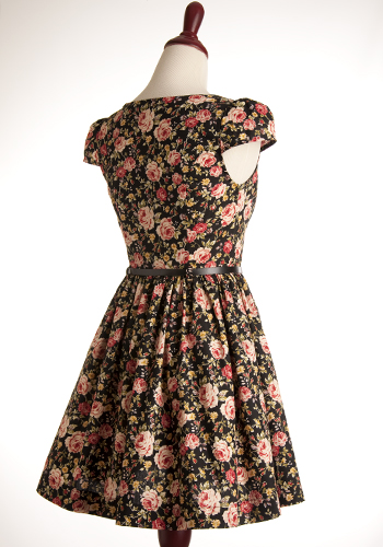 2011 Old English Rose Dress - $59.95 : Women's Vintage-Style Dresses ...