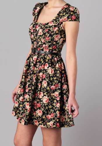 2011 Old English Rose Dress - $59.95 : Women's Vintage-Style Dresses ...