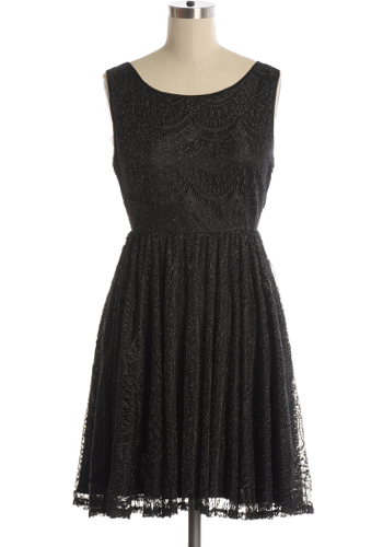 Masquerade Lace Dress in Black - $41.97 : Women's Vintage-Style Dresses ...
