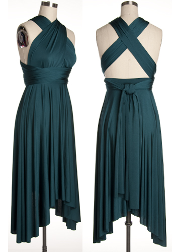 It's Magical Convertible Dress in Green Teal - $20.00 : Women's Vintage ...
