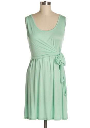 Wrap-It Up Dress in Mint - $37.95 : Women's Vintage-Style Dresses ...