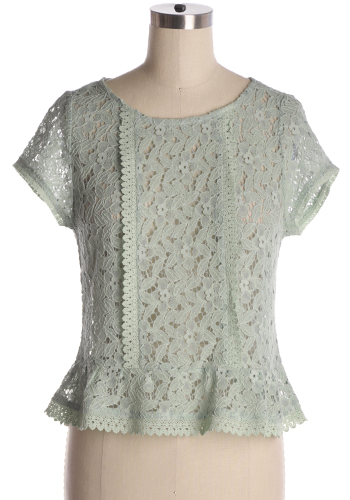 Comfort Top in Green - $8.74 : Women's Vintage-Style Dresses ...