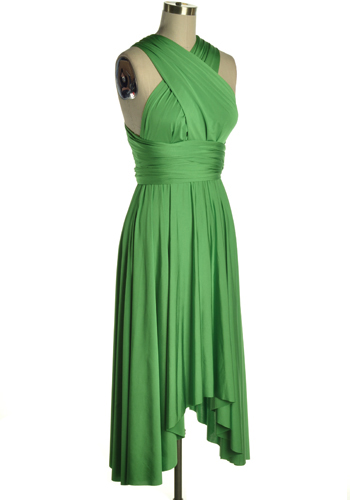 It's Magical Convertible Dress in Lime Green - $59.95 : Women's Vintage ...